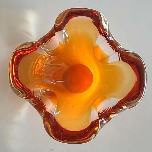 MCM art glass ashtray - Picture 4 of 6